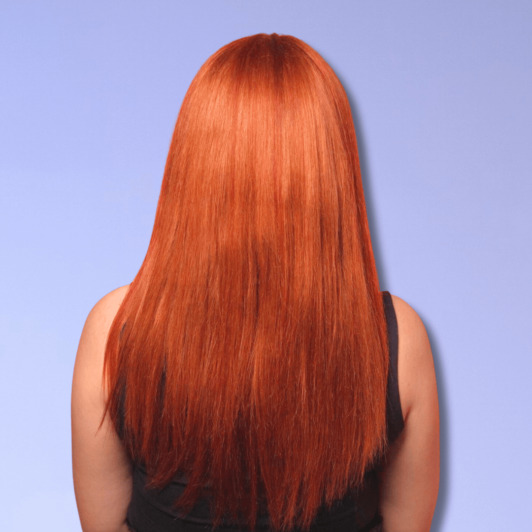 Kiveli – Ίσια Τζίντζερ Αόρατη Περούκα MACO HAIR SYSTEMS