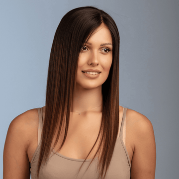 Dido: Φυσική Περούκα Καστανή Ίσια 35εκ.