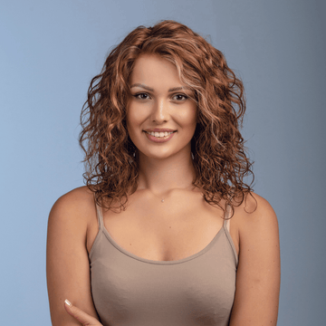 Ekavi: Φυσική Περούκα Σπαστή  - Καστανή Μελί