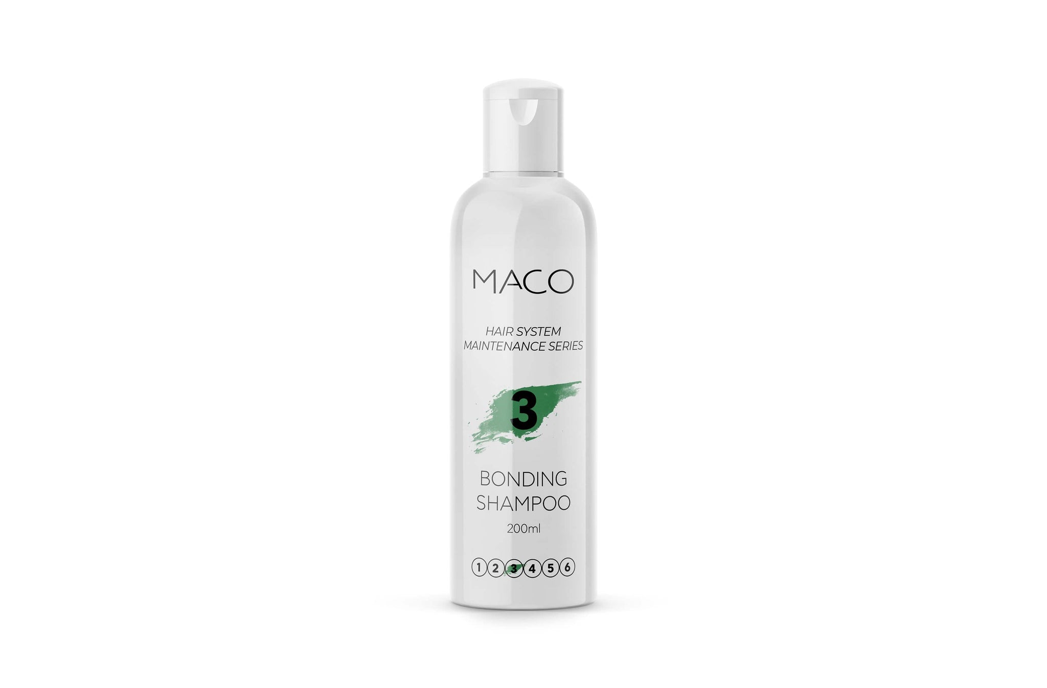 3 MACO Bonding Shampoo- Σαμπουάν για Περούκες - Τουπέ - Συστήματα Μαλλιών MACO HAIR SYSTEMS